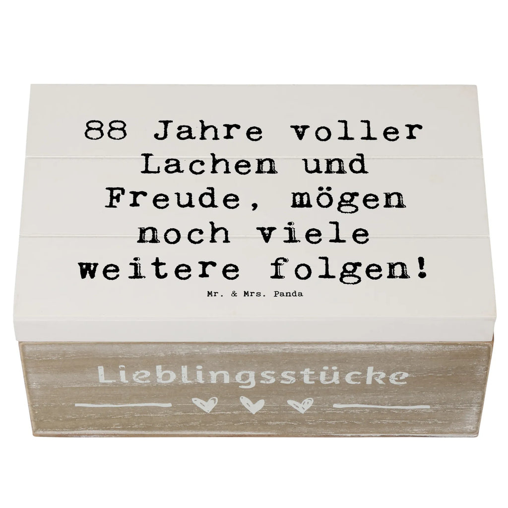 Holzkiste Spruch 88. Geburtstag Freude Geschenkdose, Holzkiste, Aufbewahrungsbox, Schatzkiste, XXL, Kiste, Erinnerungsbox, Dekokiste, Erinnerungskiste, Schatulle, Geschenkbox, Truhe, Geburtstag, Geburtstagsgeschenk, Geschenk