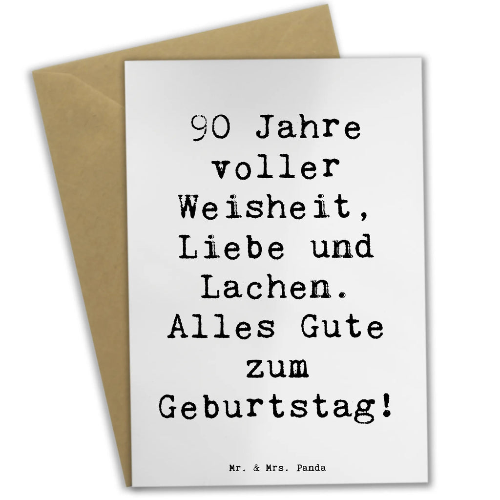 Grußkarte Spruch 90. Geburtstag Karte, Klappkarte, Glückwunschkarte, Hochzeitskarte, Geburtstagskarte, Einladungskarte, Ansichtskarten, Grußkarte, Geburtstag, Geburtstagsgeschenk, Geschenk
