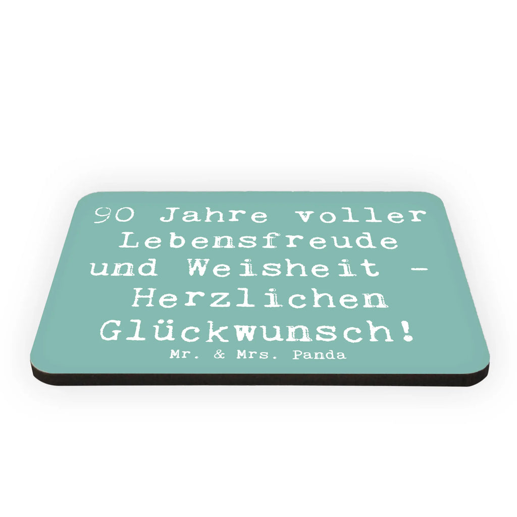 Magnet Spruch 90. Geburtstag Lebensfreude Souvenir Magnet, Whiteboard Magnet, Kühlschrankmagnet, Dekomagnet, Pinnwandmagnet, Motivmagnete, Kühlschrank Dekoration, Notiz Magnet, Geburtstag, Geburtstagsgeschenk, Geschenk