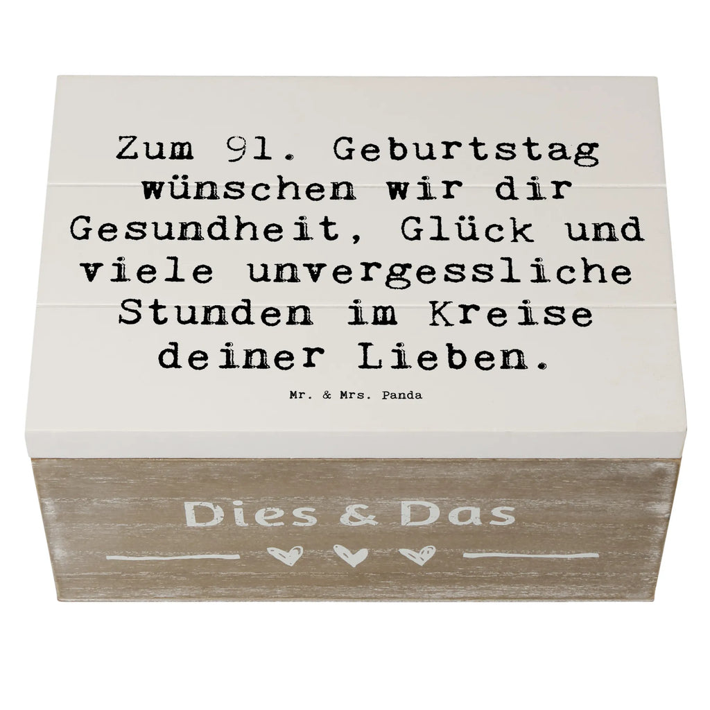 Holzkiste Spruch 91. Geburtstag Wünsche Kiste, Schatulle, Erinnerungsbox, Holzkiste, Truhe, XXL, Erinnerungskiste, Schatzkiste, Aufbewahrungsbox, Geschenkbox, Dekokiste, Geschenkdose, Geburtstag, Geburtstagsgeschenk, Geschenk