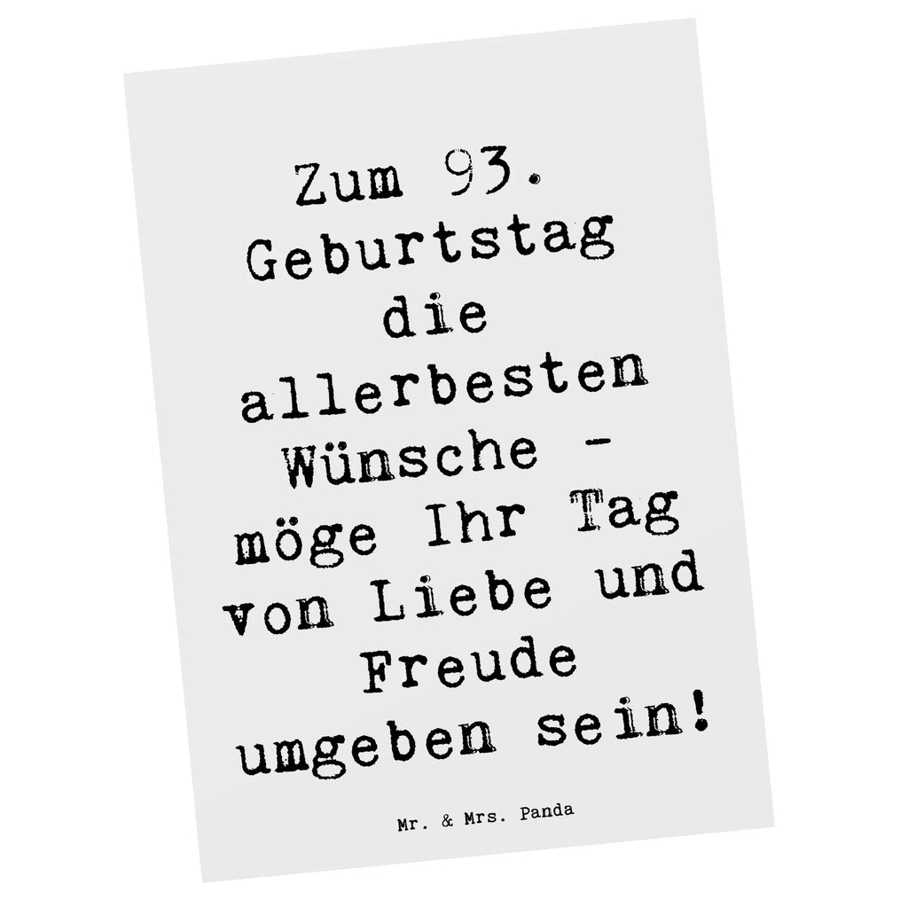 Postkarte Spruch 93. Geburtstag Wünsche Dankeskarte, Ansichtskarten, Ansichtskarte, Einladung, Karte, Einladungskarte, Grußkarte, Postkarte, Einladung Geburtstag, Einladungskarten Geburtstag, Geburtstagskarte, Geschenkkarte, Geburtstag, Geburtstagsgeschenk, Geschenk