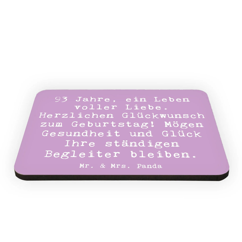 Magnet Spruch 93. Geburtstag Notiz Magnet, Kühlschrankmagnet, Souvenir Magnet, Pinnwandmagnet, Motivmagnete, Dekomagnet, Whiteboard Magnet, Kühlschrank Dekoration, Geburtstag, Geburtstagsgeschenk, Geschenk