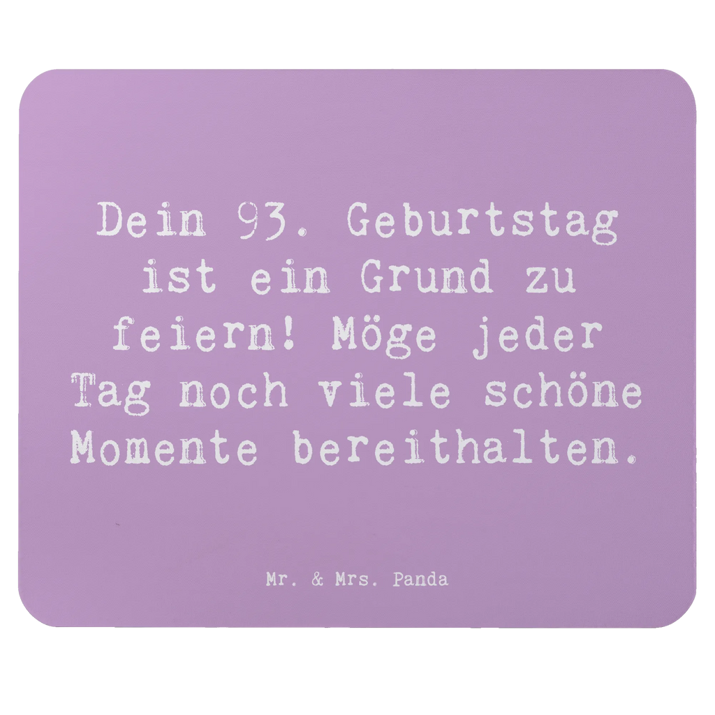 Mauspad Spruch 93. Geburtstag Freude Computer zubehör, Arbeitszimmer, Mauspad, Einzigartiges Mauspad, Mausunterlage, PC Zubehör, Mousepad, Mauspad Büro, Designer Mauspad, Büroausstattung, Geburtstag, Geburtstagsgeschenk, Geschenk