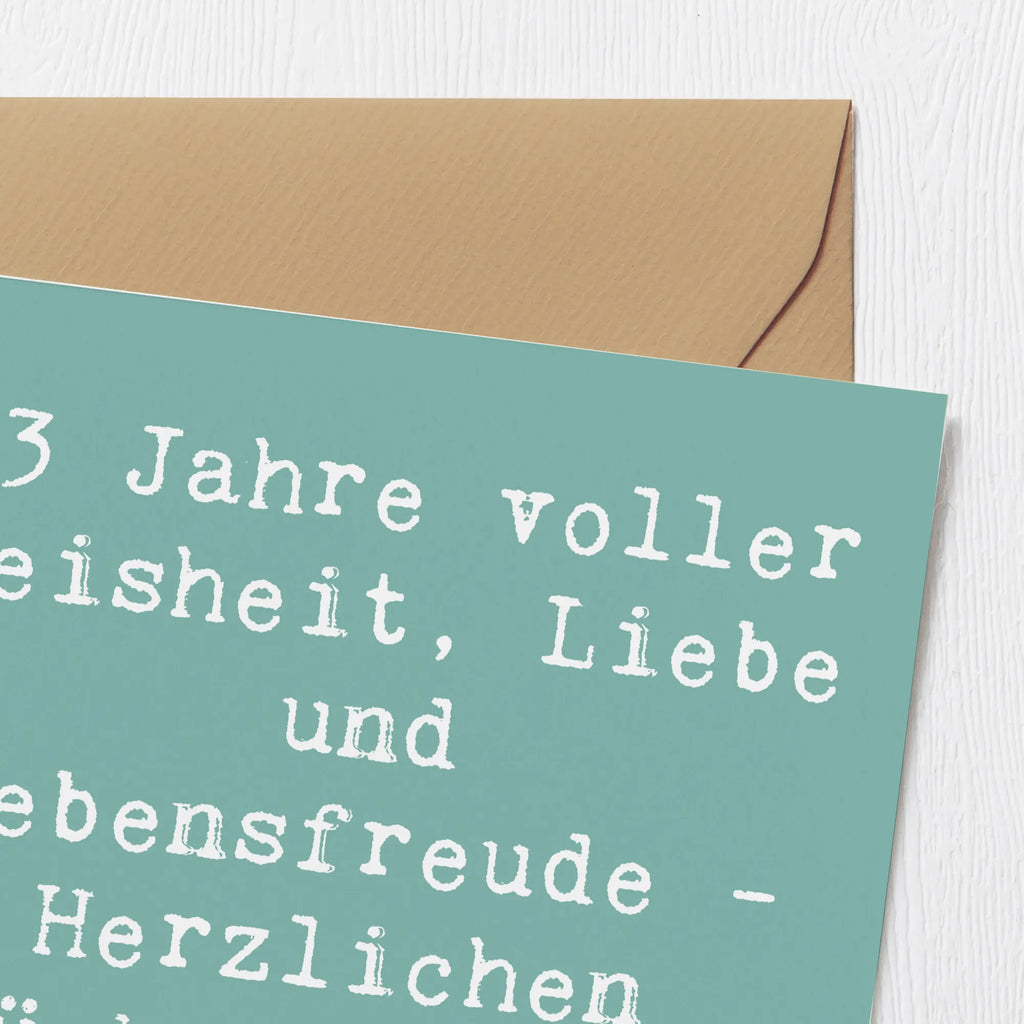 Deluxe Karte Spruch 93. Geburtstag Karte, Hochwertige Klappkarte, Geburtstagskarte, Hochwertige Grußkarte, Grußkarte, Einladungskarte, Glückwunschkarte, Klappkarte, Hochzeitskarte, Geburtstag, Geburtstagsgeschenk, Geschenk