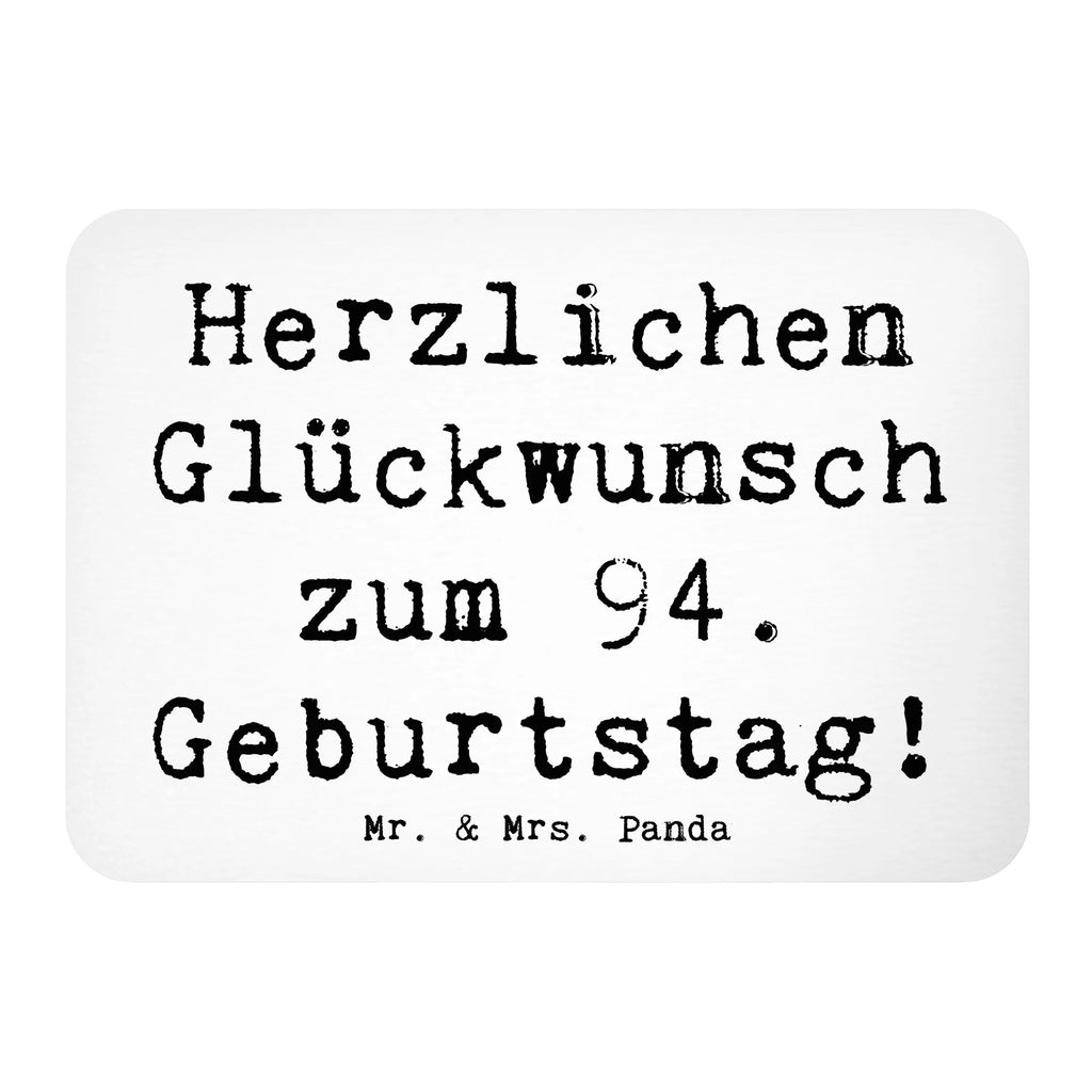 Magnet Spruch 94. Geburtstag Dekomagnet, Notiz Magnet, Motivmagnete, Kühlschrank Dekoration, Souvenir Magnet, Pinnwandmagnet, Kühlschrankmagnet, Whiteboard Magnet, Geburtstag, Geburtstagsgeschenk, Geschenk