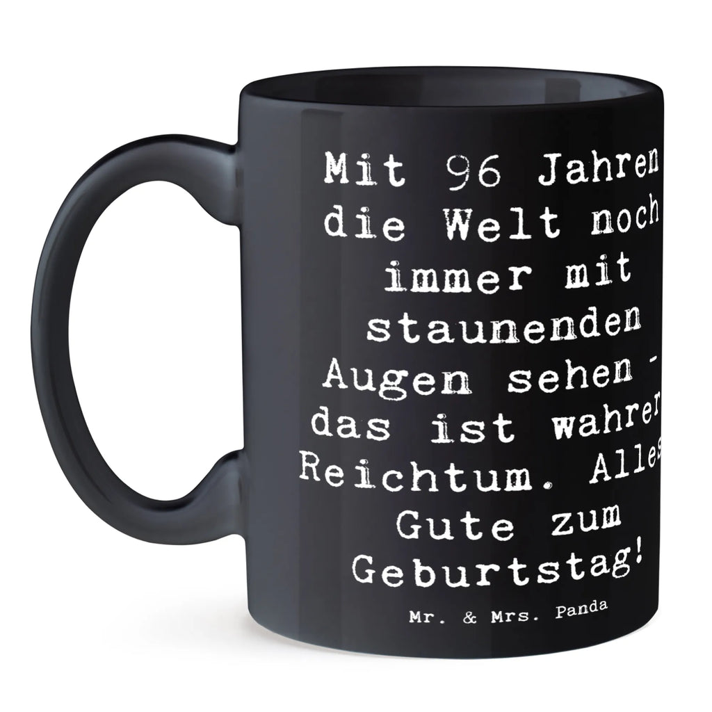 Tasse 96. Geburtstag Freude Tasse, Teetasse, Bürotasse, Keramiktasse, Kaffeetasse, Tasse mit Zitaten, Porzellantasse, Tasse mit Motiven, Geschenktasse, Geburtstag, Geburtstagsgeschenk, Geschenk