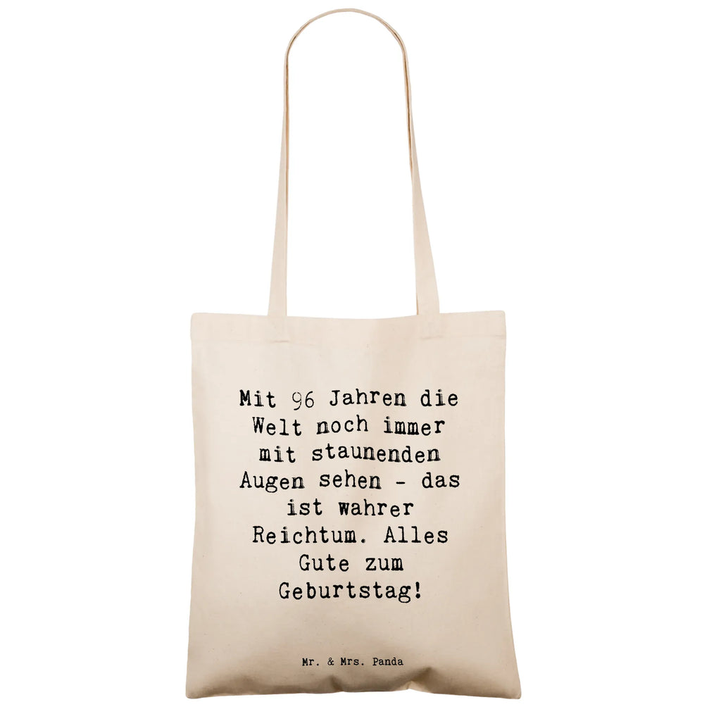 Tragetasche Spruch 96. Geburtstag Freude Schultertasche, Stoffbeutel, Stofftasche, Badetasche, Beutel, Einkaufstüte, Beuteltasche, Jutetasche, Strandtasche, Einkaufstasche, Laptoptasche, Tasche, Tragetasche, Shopper, Jutebeutel, Umhängetasche, Geburtstag, Geburtstagsgeschenk, Geschenk