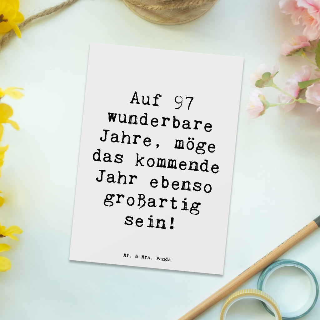 Postkarte Spruch 97. Geburtstag Ansichtskarte, Geburtstagskarte, Einladungskarte, Einladung Geburtstag, Geschenkkarte, Postkarte, Einladungskarten Geburtstag, Grußkarte, Ansichtskarten, Dankeskarte, Karte, Einladung, Geburtstag, Geburtstagsgeschenk, Geschenk