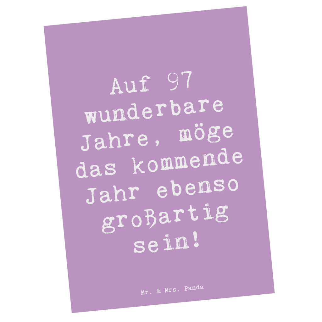Postkarte Spruch 97. Geburtstag Ansichtskarte, Geburtstagskarte, Einladungskarte, Einladung Geburtstag, Geschenkkarte, Postkarte, Einladungskarten Geburtstag, Grußkarte, Ansichtskarten, Dankeskarte, Karte, Einladung, Geburtstag, Geburtstagsgeschenk, Geschenk
