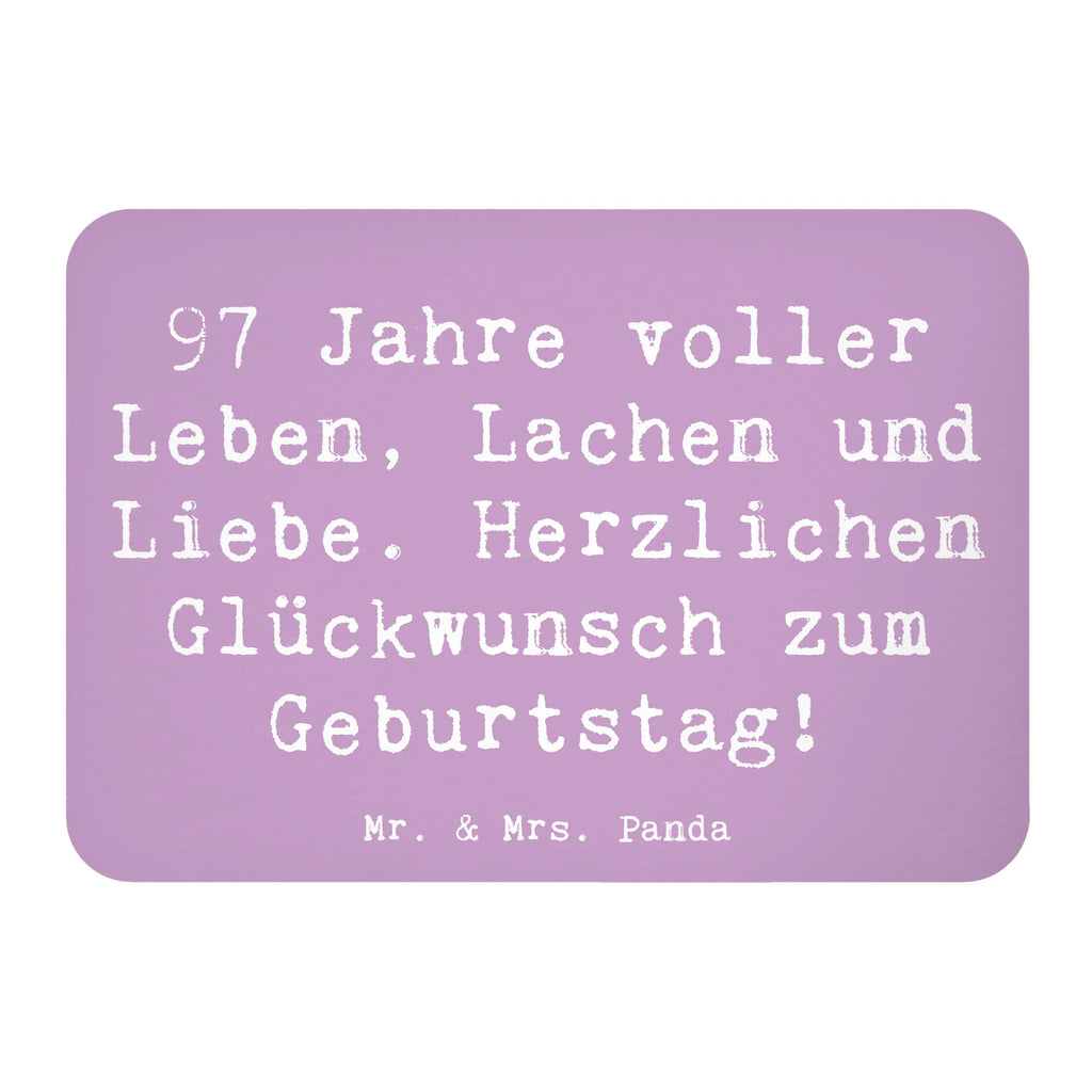 Magnet Spruch 97. Geburtstag Kühlschrankmagnet, Motivmagnete, Notiz Magnet, Kühlschrank Dekoration, Whiteboard Magnet, Pinnwandmagnet, Souvenir Magnet, Dekomagnet, Geburtstag, Geburtstagsgeschenk, Geschenk