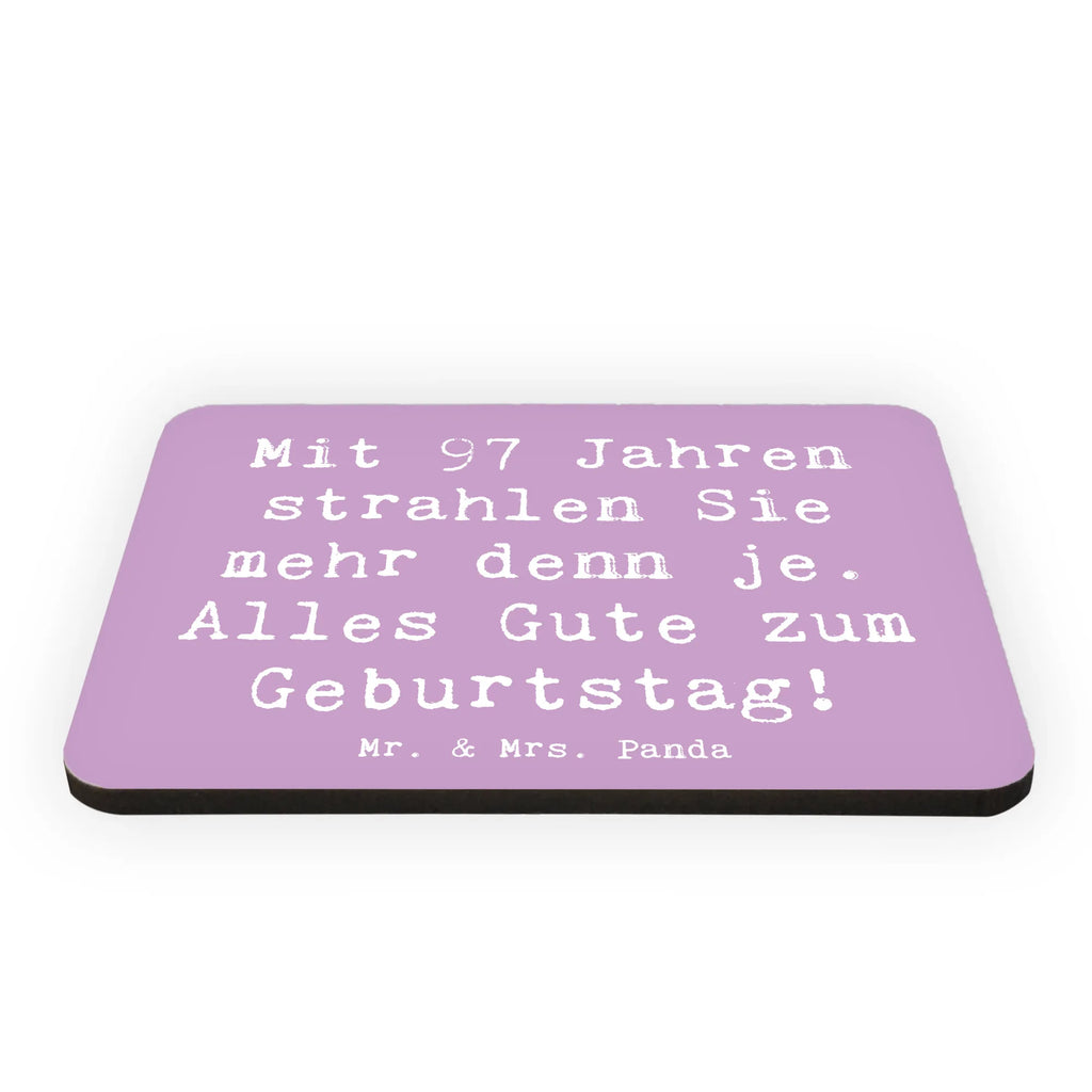 Magnet Spruch 97. Geburtstag Strahlen Dekomagnet, Motivmagnete, Whiteboard Magnet, Souvenir Magnet, Kühlschrank Dekoration, Notiz Magnet, Pinnwandmagnet, Kühlschrankmagnet, Geburtstag, Geburtstagsgeschenk, Geschenk