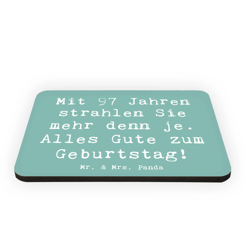 Magnet Spruch 97. Geburtstag Strahlen Dekomagnet, Motivmagnete, Whiteboard Magnet, Souvenir Magnet, Kühlschrank Dekoration, Notiz Magnet, Pinnwandmagnet, Kühlschrankmagnet, Geburtstag, Geburtstagsgeschenk, Geschenk