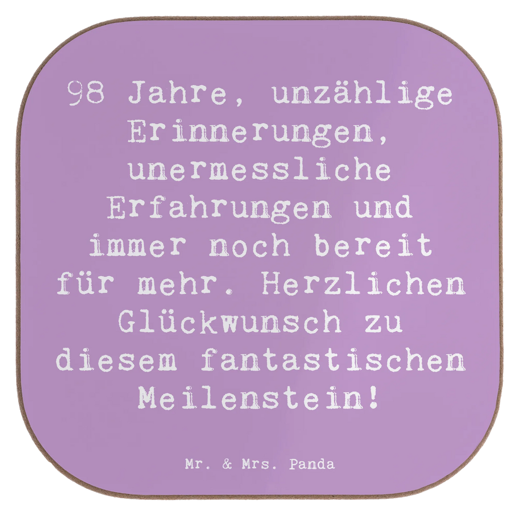 Square coaster Saying 98 Jahre, unzählige Erinnerungen, unermessliche Erfahrungen und immer noch bereit für mehr. Herzlichen Glückwunsch zu diesem fantastischen Meilenstein! Tassen Untersetzer, Getränkeuntersetzer, Holzuntersetzer, Bierdeckel, Glasuntersetzer, Untersetzer, Untersetzer Holz, Korkuntersetzer, Untersetzer Gläser, Untersetzer aus Holz, Untersetzer Design, Untersetzer für Gläser, Geburtstag, Geburtstagsgeschenk, Geschenk