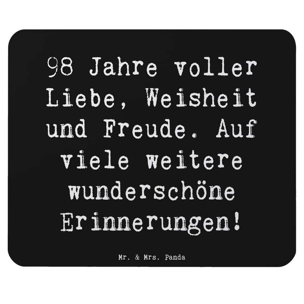 Mauspad Spruch 98. Geburtstag Freude Arbeitszimmer, Mausunterlage, Mauspad, Einzigartiges Mauspad, Computer zubehör, Designer Mauspad, Mousepad, PC Zubehör, Büroausstattung, Mauspad Büro, Geburtstag, Geburtstagsgeschenk, Geschenk