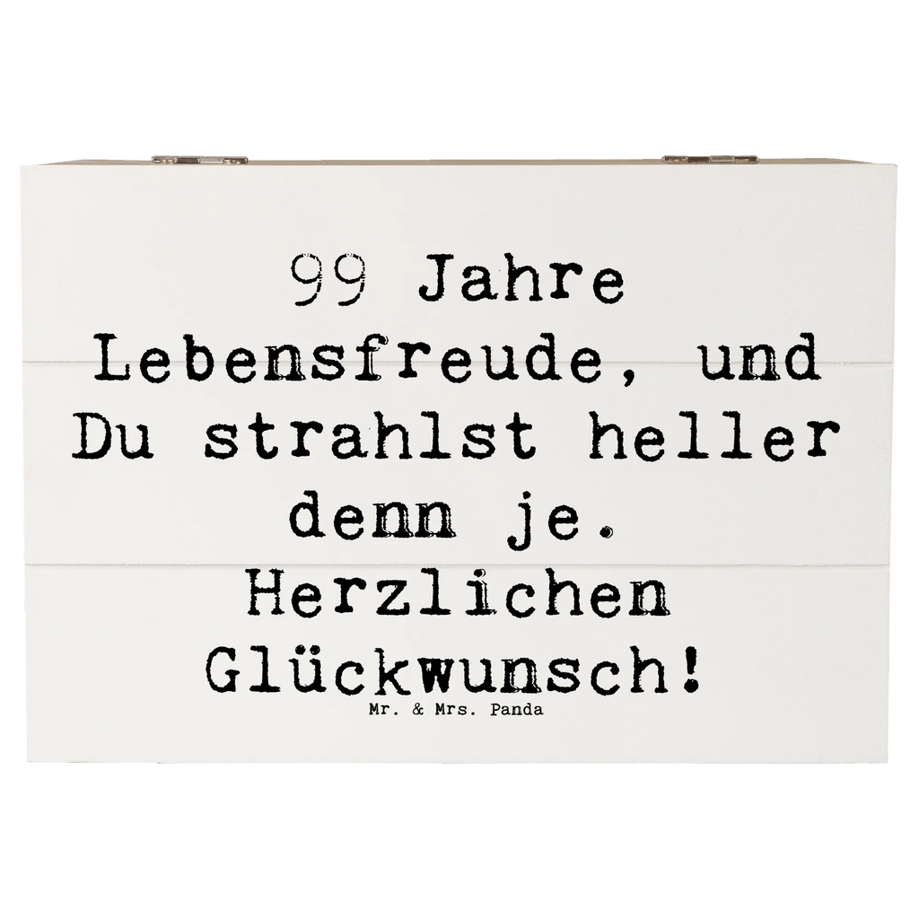 Holzkiste Spruch 99. Geburtstag Lebensfreude Schatulle, Holzkiste, Schatzkiste, Erinnerungskiste, Aufbewahrungsbox, XXL, Truhe, Geschenkdose, Kiste, Dekokiste, Geschenkbox, Erinnerungsbox, Geburtstag, Geburtstagsgeschenk, Geschenk