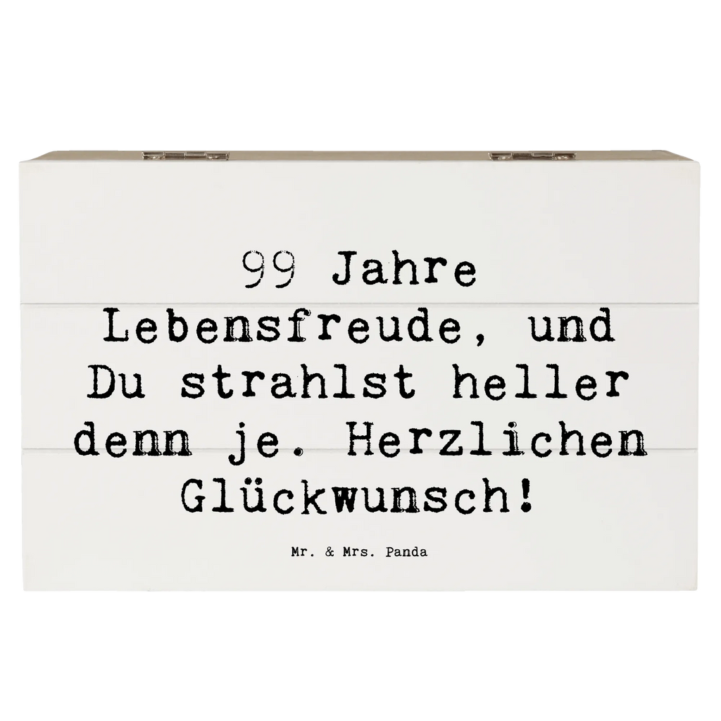 Holzkiste Spruch 99. Geburtstag Lebensfreude Schatulle, Holzkiste, Schatzkiste, Erinnerungskiste, Aufbewahrungsbox, XXL, Truhe, Geschenkdose, Kiste, Dekokiste, Geschenkbox, Erinnerungsbox, Geburtstag, Geburtstagsgeschenk, Geschenk