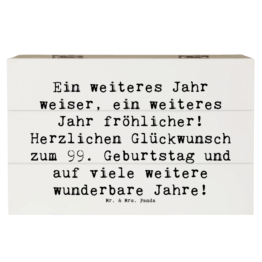 Holzkiste Spruch 99. Geburtstag Freude Truhe, Aufbewahrungsbox, Dekokiste, Holzkiste, Geschenkdose, Schatulle, Kiste, Erinnerungsbox, Geschenkbox, Schatzkiste, XXL, Erinnerungskiste, Geburtstag, Geburtstagsgeschenk, Geschenk