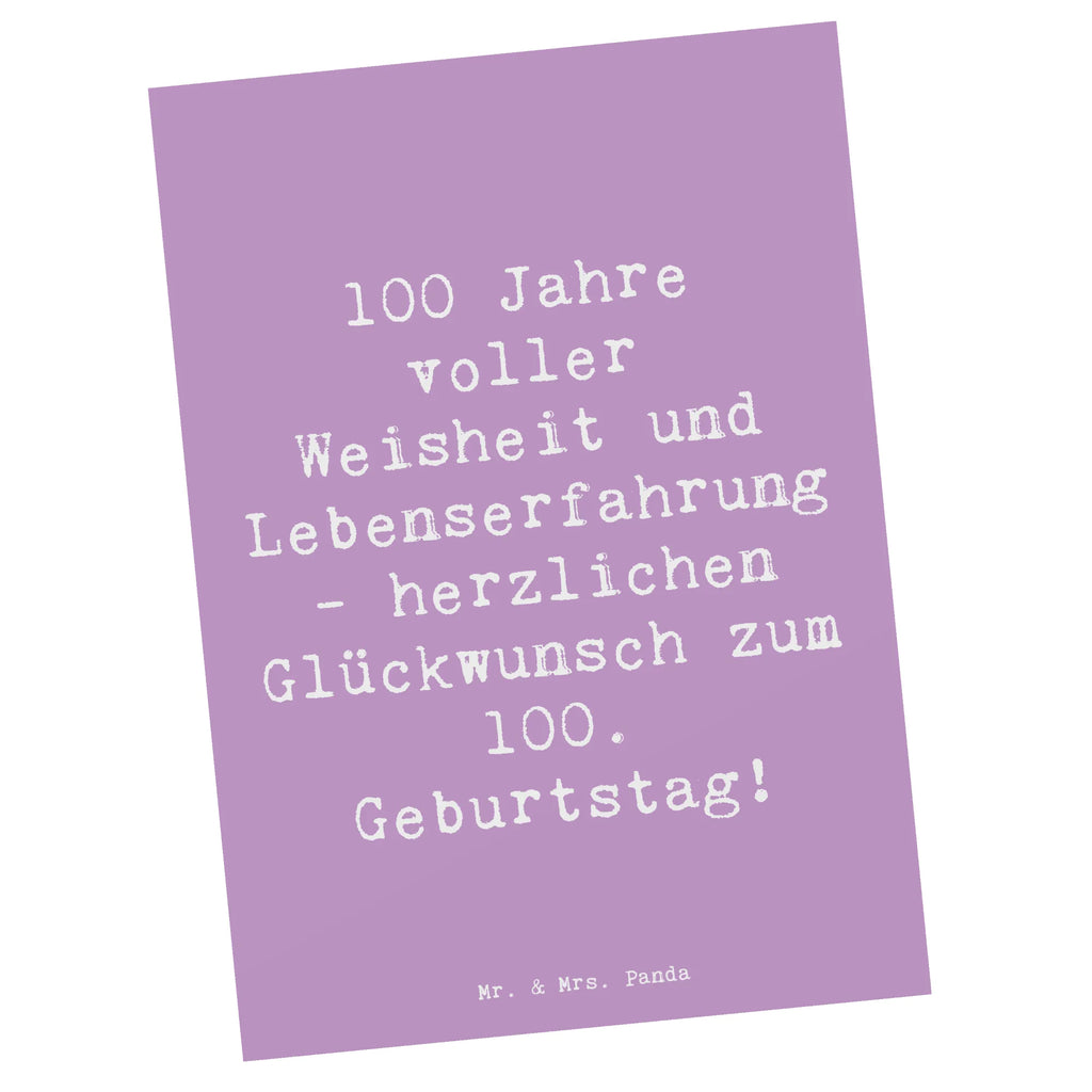 Postcard Saying 100 Jahre voller Weisheit und Lebenserfahrung - herzlichen Glückwunsch zum 100. Geburtstag! Karte, Ansichtskarten, Grußkarte, Geschenkkarte, Einladung Geburtstag, Ansichtskarte, Einladungskarten Geburtstag, Dankeskarte, Postkarte, Einladung, Geburtstagskarte, Einladungskarte, Geburtstag, Geburtstagsgeschenk, Geschenk