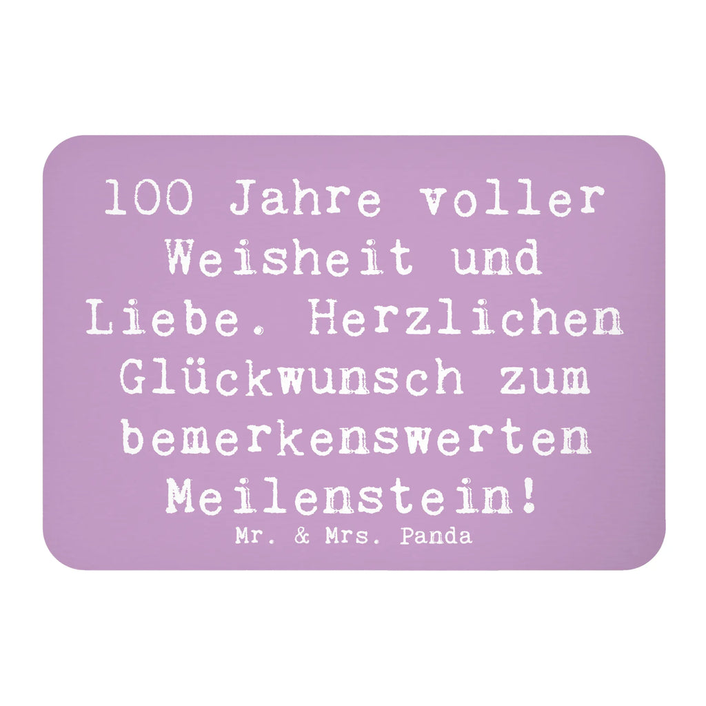 Magnet Saying 100 Jahre voller Weisheit und Liebe. Herzlichen Glückwunsch zum bemerkenswerten Meilenstein! Kühlschrankmagnet, Dekomagnet, Pinnwandmagnet, Whiteboard Magnet, Souvenir Magnet, Notiz Magnet, Motivmagnete, Kühlschrank Dekoration, Geburtstag, Geburtstagsgeschenk, Geschenk