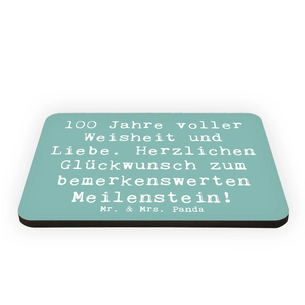 Magnet Saying 100 Jahre voller Weisheit und Liebe. Herzlichen Glückwunsch zum bemerkenswerten Meilenstein! Kühlschrankmagnet, Dekomagnet, Pinnwandmagnet, Whiteboard Magnet, Souvenir Magnet, Notiz Magnet, Motivmagnete, Kühlschrank Dekoration, Geburtstag, Geburtstagsgeschenk, Geschenk