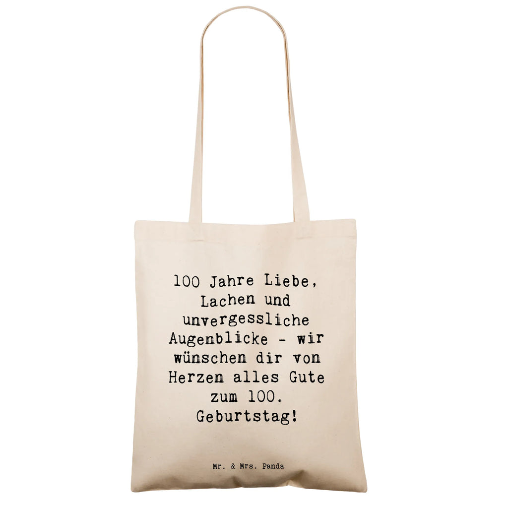 Tragetasche Spruch 100. Geburtstag Beuteltasche, Tragetasche, Umhängetasche, Schultertasche, Tasche, Stofftasche, Badetasche, Einkaufstasche, Stoffbeutel, Jutebeutel, Laptoptasche, Strandtasche, Beutel, Einkaufstüte, Jutetasche, Shopper, Geburtstag, Geburtstagsgeschenk, Geschenk