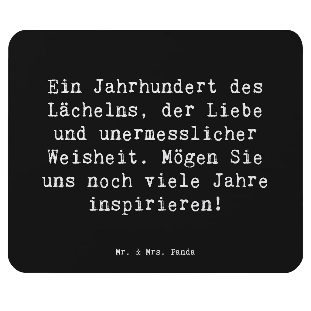 Mouse mat Saying Ein Jahrhundert des Lächelns, der Liebe und unermesslicher Weisheit. Mögen Sie uns noch viele Jahre inspirieren! Designer Mauspad, Mausunterlage, Einzigartiges Mauspad, Büroausstattung, Arbeitszimmer, Mousepad, Mauspad, PC Zubehör, Computer zubehör, Mauspad Büro, Geburtstag, Geburtstagsgeschenk, Geschenk