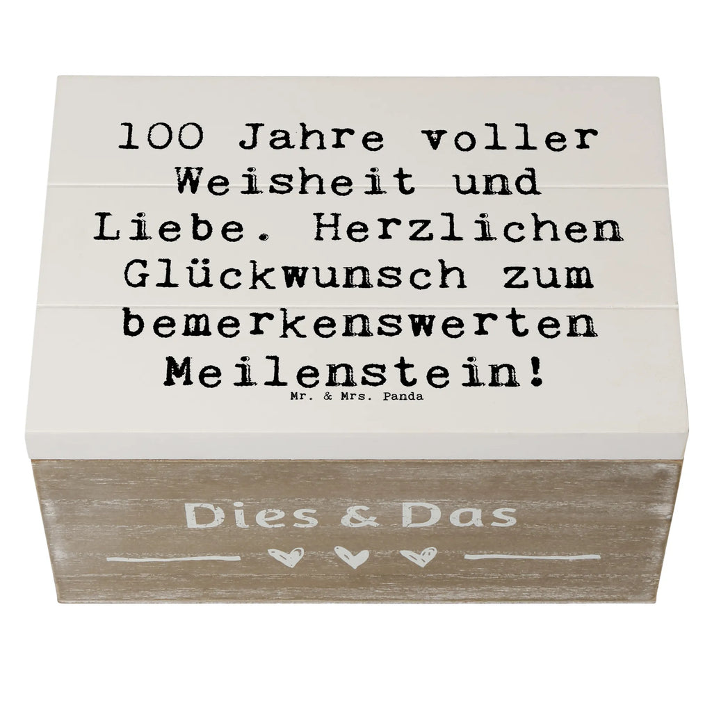 Wooden chest Saying 100 Jahre voller Weisheit und Liebe. Herzlichen Glückwunsch zum bemerkenswerten Meilenstein! Geschenkdose, Schatulle, XXL, Kiste, Erinnerungsbox, Schatzkiste, Geschenkbox, Dekokiste, Aufbewahrungsbox, Holzkiste, Truhe, Erinnerungskiste, Geburtstag, Geburtstagsgeschenk, Geschenk