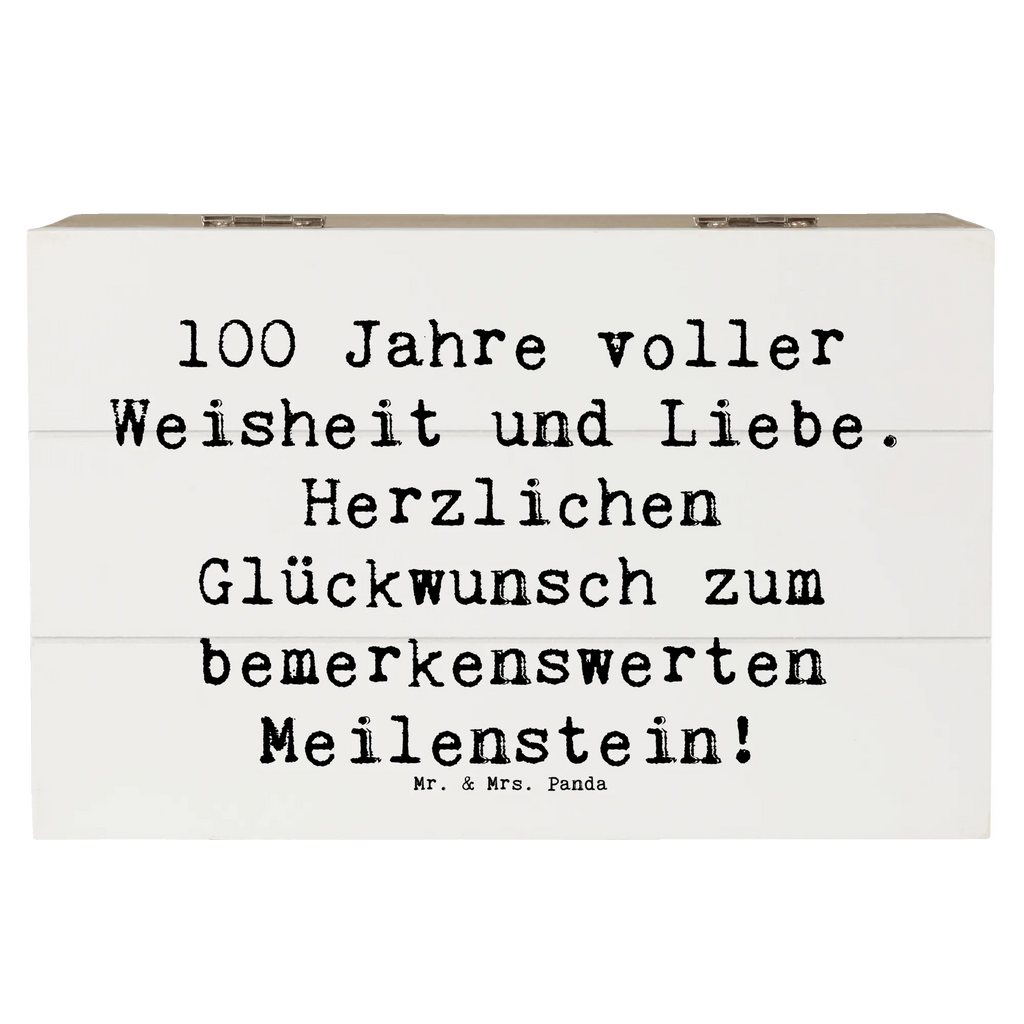 Wooden chest Saying 100 Jahre voller Weisheit und Liebe. Herzlichen Glückwunsch zum bemerkenswerten Meilenstein! Geschenkdose, Schatulle, XXL, Kiste, Erinnerungsbox, Schatzkiste, Geschenkbox, Dekokiste, Aufbewahrungsbox, Holzkiste, Truhe, Erinnerungskiste, Geburtstag, Geburtstagsgeschenk, Geschenk