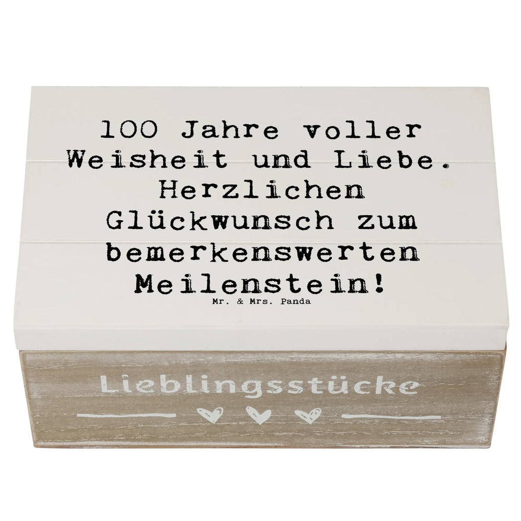 Wooden chest Saying 100 Jahre voller Weisheit und Liebe. Herzlichen Glückwunsch zum bemerkenswerten Meilenstein! Geschenkdose, Schatulle, XXL, Kiste, Erinnerungsbox, Schatzkiste, Geschenkbox, Dekokiste, Aufbewahrungsbox, Holzkiste, Truhe, Erinnerungskiste, Geburtstag, Geburtstagsgeschenk, Geschenk