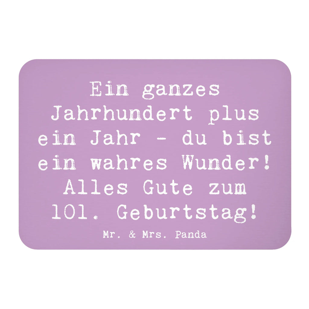 Magnet Saying Ein ganzes Jahrhundert plus ein Jahr - du bist ein wahres Wunder! Alles Gute zum 101. Geburtstag! Motivmagnete, Souvenir Magnet, Kühlschrankmagnet, Pinnwandmagnet, Kühlschrank Dekoration, Notiz Magnet, Whiteboard Magnet, Dekomagnet, Geburtstag, Geburtstagsgeschenk, Geschenk