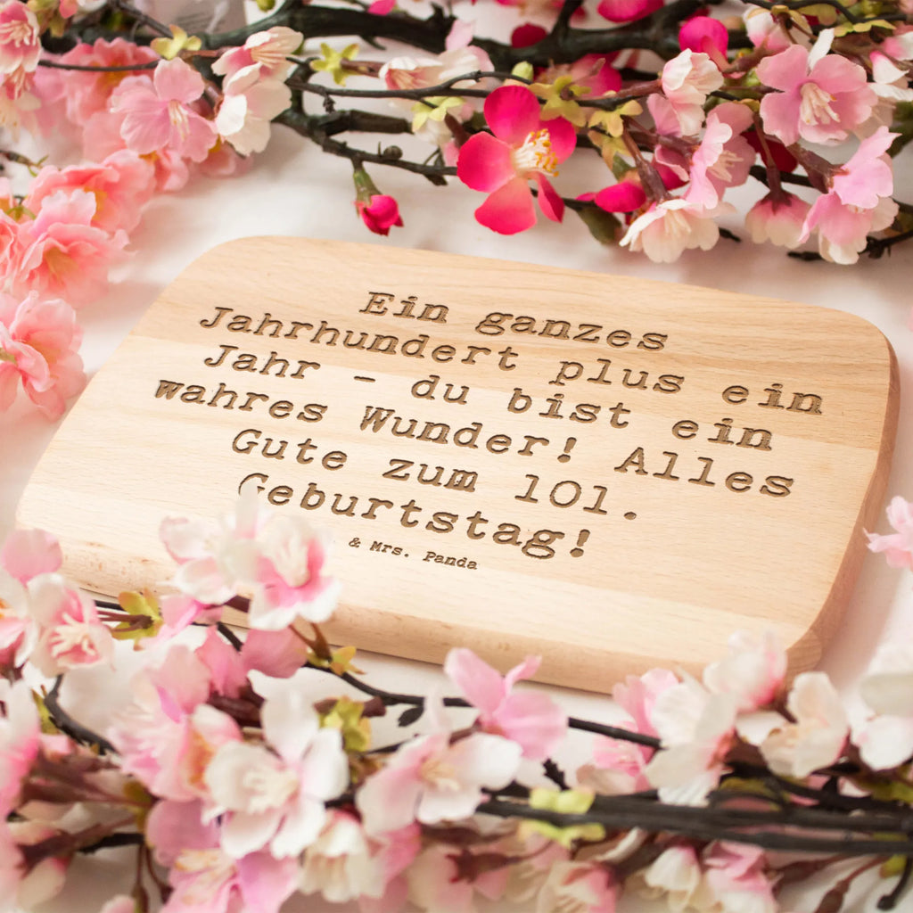 Serving board Saying Ein ganzes Jahrhundert plus ein Jahr - du bist ein wahres Wunder! Alles Gute zum 101. Geburtstag! breakfast board, Board, cutting board, Birthday, celebration, party, birthday party, friends, family, birthday wish, birthday present, birthday cards, 18th birthday, 30th birthday, 40th, 50th, 60th, 70th, 80th, 90th, 90th., gift ideas, gifts for girlfriend, boyfriend, mom, dad, brother, sister, congratulations, funny, sayings, 1 year, money gifts, guest gifts, gifts online, gift basket, special gifts, unusual gifts, extraordinary gifts, gift package, original gifts, gift items, special birthday gifts
