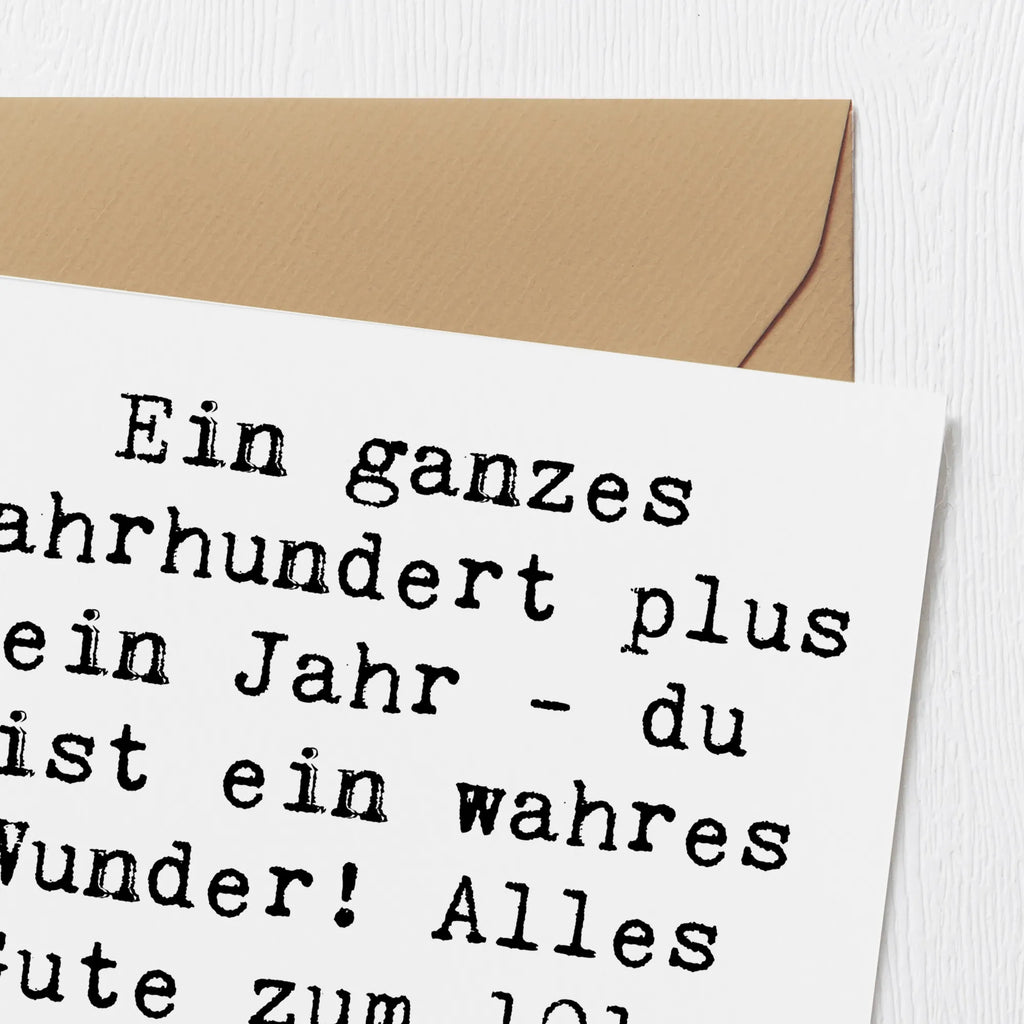 Deluxe Karte Spruch 101 Geburtstag Einladungskarte, Hochwertige Grußkarte, Karte, Hochzeitskarte, Grußkarte, Glückwunschkarte, Klappkarte, Geburtstagskarte, Hochwertige Klappkarte, Geburtstag, Geburtstagsgeschenk, Geschenk