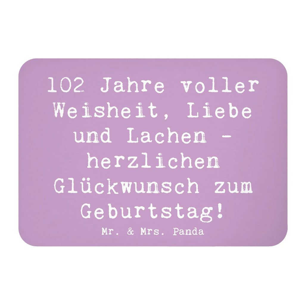 Magnet Spruch 102. Geburtstag Glückwünsche Whiteboard Magnet, Souvenir Magnet, Dekomagnet, Motivmagnete, Kühlschrankmagnet, Kühlschrank Dekoration, Pinnwandmagnet, Notiz Magnet, Geburtstag, Geburtstagsgeschenk, Geschenk