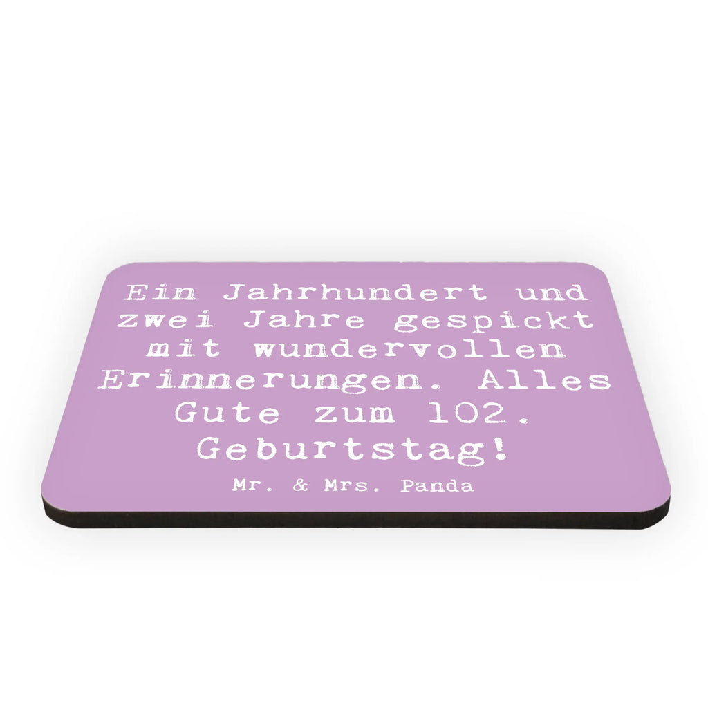 Magnet Spruch 102. Geburtstag Kühlschrank Dekoration, Notiz Magnet, Kühlschrankmagnet, Dekomagnet, Pinnwandmagnet, Whiteboard Magnet, Motivmagnete, Souvenir Magnet, Geburtstag, Geburtstagsgeschenk, Geschenk