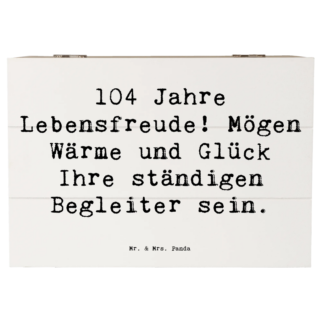 Holzkiste Spruch 104. Geburtstag Lebensfreude XXL, Geschenkbox, Schatulle, Holzkiste, Geschenkdose, Erinnerungskiste, Kiste, Aufbewahrungsbox, Schatzkiste, Dekokiste, Truhe, Erinnerungsbox, Geburtstag, Geburtstagsgeschenk, Geschenk