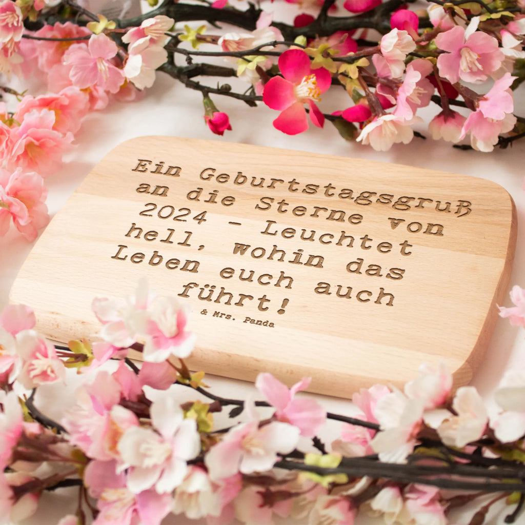 Frühstücksbrett Spruch 2024 Geburtstag Sterne Holzbrett, Frühstücksbrettchen, Frühstücksbrett, Schneidebrett Holz, Schneidebrett, Küchenbrett, Geburtstag, Geburtstagsgeschenk, Geschenk