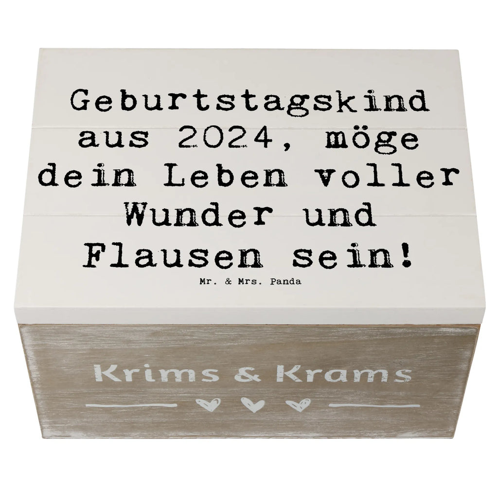 Holzkiste Spruch 2024 Geburtstag Schatzkiste, Kiste, Geschenkbox, Dekokiste, Holzkiste, Erinnerungsbox, Geschenkdose, XXL, Truhe, Aufbewahrungsbox, Schatulle, Erinnerungskiste, Geburtstag, Geburtstagsgeschenk, Geschenk