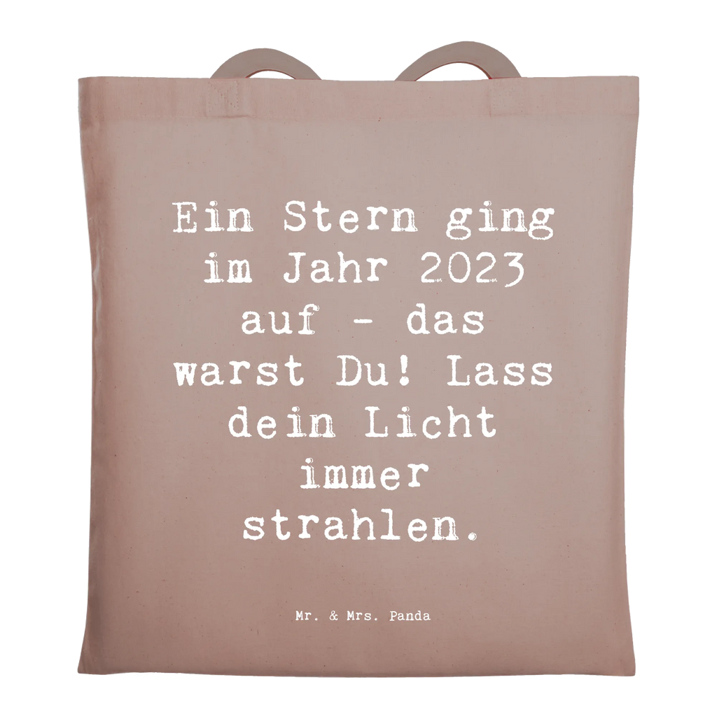 Tote bag Saying Ein Stern ging im Jahr 2023 auf - das warst Du! Lass dein Licht immer strahlen. Beuteltasche, Beutel, Einkaufstasche, Jutebeutel, Stoffbeutel, Tasche, Shopper, Umhängetasche, Strandtasche, Schultertasche, Stofftasche, Tragetasche, Badetasche, Jutetasche, Einkaufstüte, Laptoptasche, Geburtstag, Geburtstagsgeschenk, Geschenk