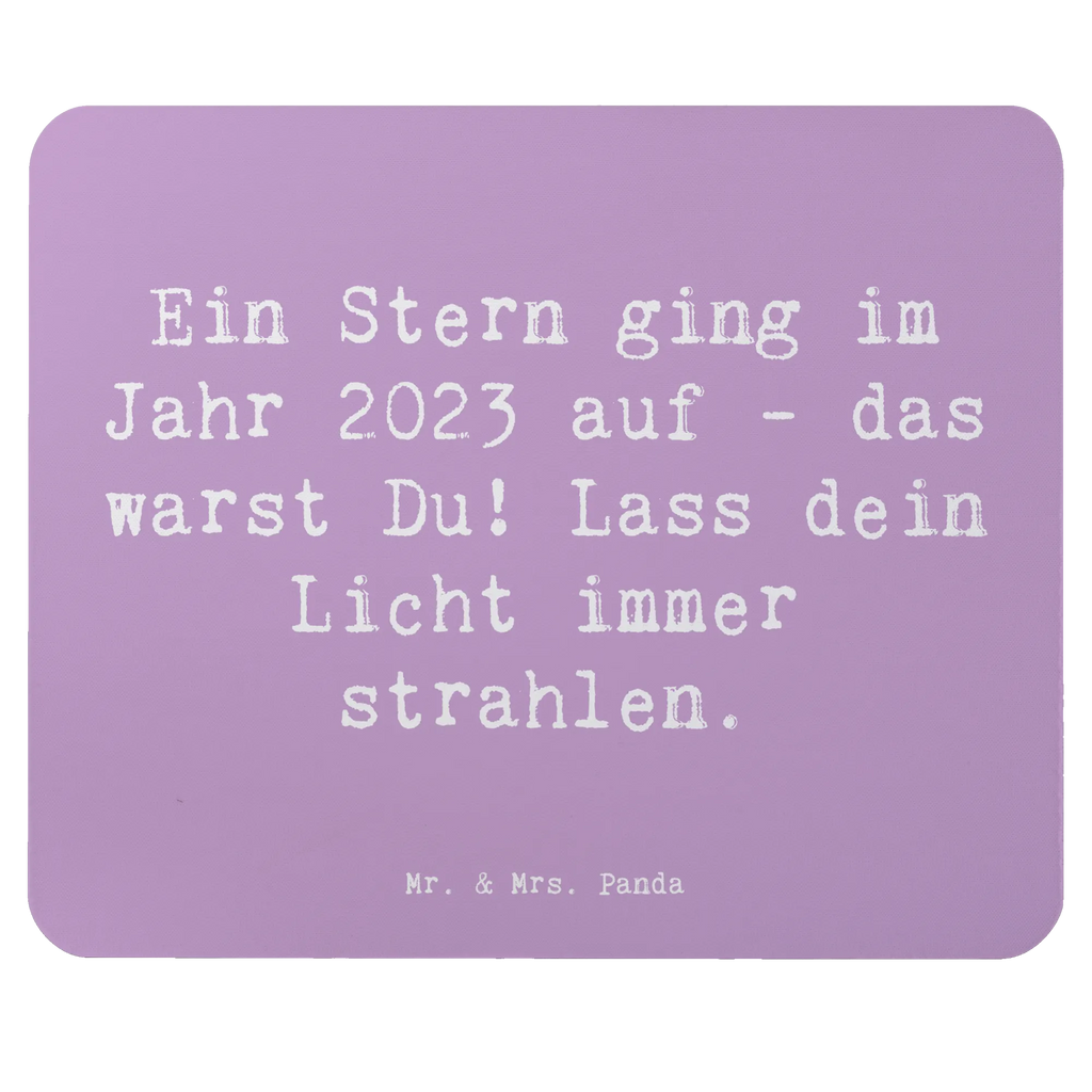 Mouse mat Saying Ein Stern ging im Jahr 2023 auf - das warst Du! Lass dein Licht immer strahlen. Designer Mauspad, Computer zubehör, Büroausstattung, Arbeitszimmer, Einzigartiges Mauspad, Mousepad, PC Zubehör, Mausunterlage, Mauspad, Mauspad Büro, Geburtstag, Geburtstagsgeschenk, Geschenk