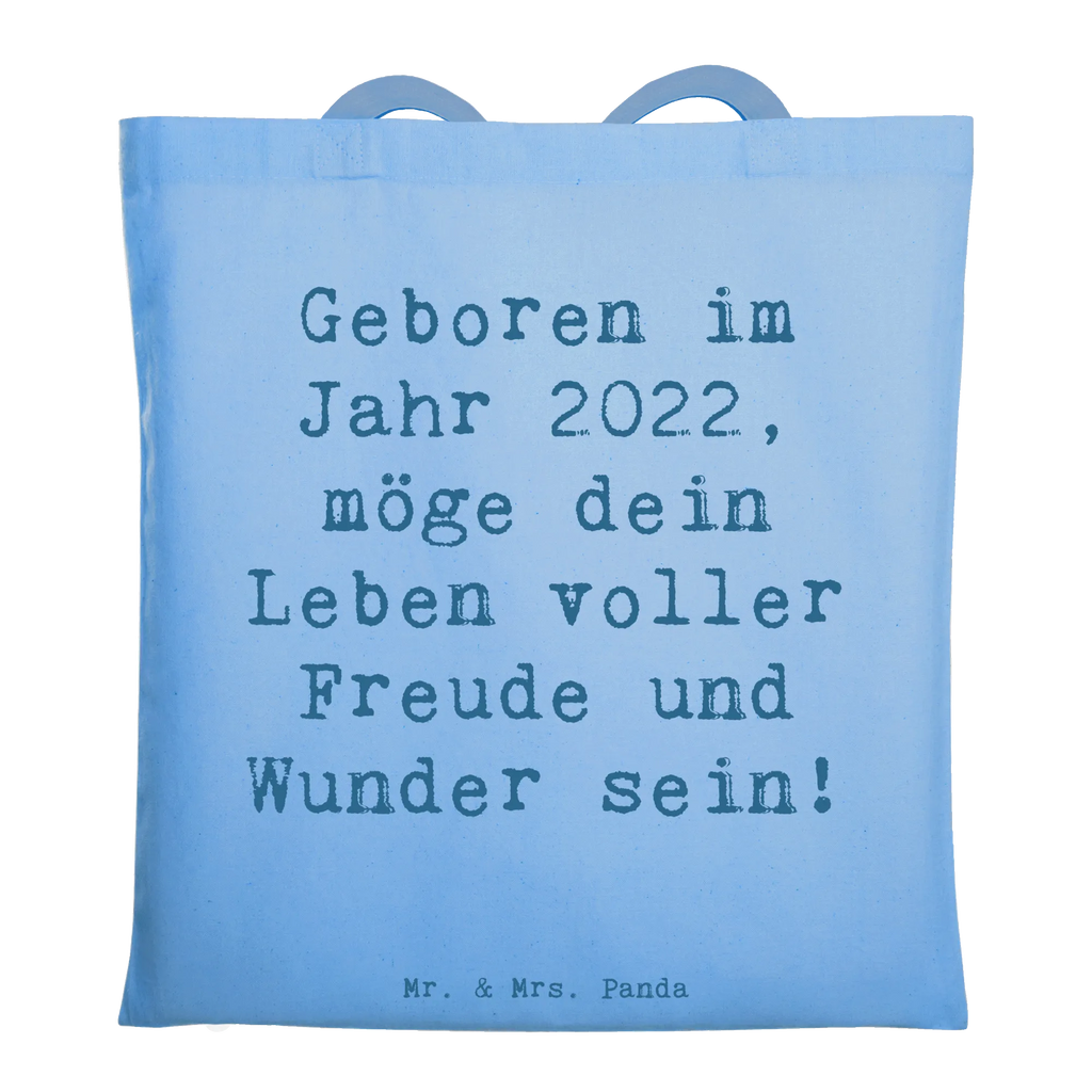 Tote bag Saying Geboren im Jahr 2022, möge dein Leben voller Freude und Wunder sein! Beuteltasche, Beutel, Einkaufstasche, Jutebeutel, Stoffbeutel, Tasche, Shopper, Umhängetasche, Strandtasche, Schultertasche, Stofftasche, Tragetasche, Badetasche, Jutetasche, Einkaufstüte, Laptoptasche, Geburtstag, Geburtstagsgeschenk, Geschenk