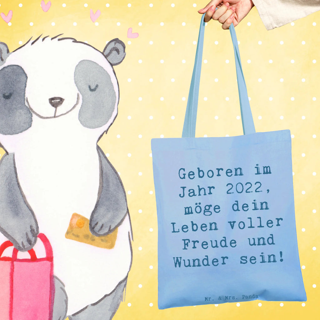 Tote bag Saying Geboren im Jahr 2022, möge dein Leben voller Freude und Wunder sein! Beuteltasche, Beutel, Einkaufstasche, Jutebeutel, Stoffbeutel, Tasche, Shopper, Umhängetasche, Strandtasche, Schultertasche, Stofftasche, Tragetasche, Badetasche, Jutetasche, Einkaufstüte, Laptoptasche, Geburtstag, Geburtstagsgeschenk, Geschenk