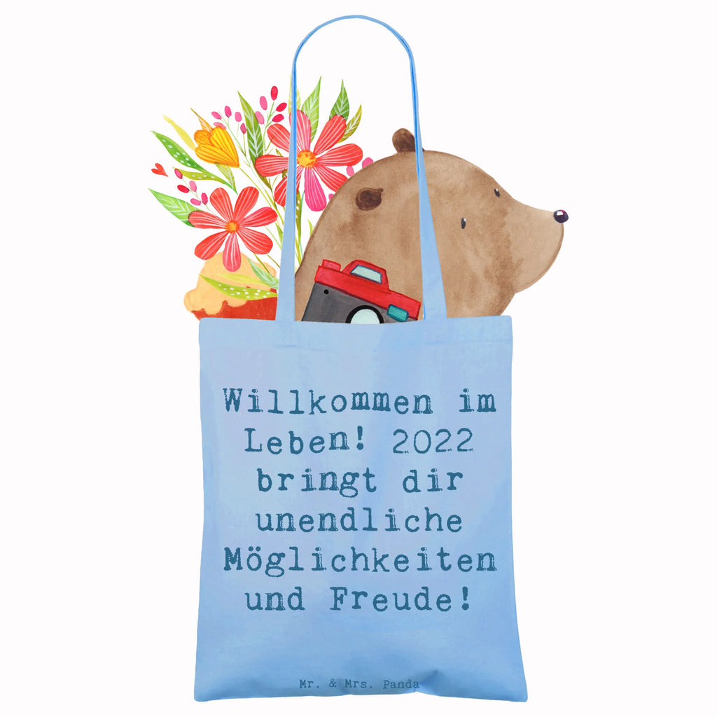 Tote bag Saying Willkommen im Leben! 2022 bringt dir unendliche Möglichkeiten und Freude! Schultertasche, Jutetasche, canvas tasche, henkeltasche baumwolle, stofftasche baumwolle, freizeitbeutel, Tragetasche, Uni Tasche, Tote Bag, Laptoptasche, Strandtasche, Baumwolltasche, Baumwoll-Tragetasche, Jutebeutel, Shopping Tasche, Schulbeutel, schulterbeutel, Henkeltasche, tragbeutel, tragetasche baumwolle, einkaufstasche baumwolle, beutel baumwolle, universaltasche, Stoff-Tragetasche, textiltasche, Baumwollbeutel, festival tasche, Baumwoll-Shopper, Stoffbeutel, umhängetasche baumwolle, schultertasche baumwolle, tasche baumwolle, Stofftasche, textilbeutel, Einkaufsbeutel, Alltagstasche, festivaltasche, Einkaufstasche, Shopper, Tasche, studententasche, Büchertasche, dokumententasche, Schultasche, einkaufsshopper, Tüte, umhängebeutel, Beutel, totebag, campus tasche, Unitasche, Einkaufstüte, baumwoll shopper, Umhängetasche, Freizeittasche, stoff shopper, Geschenk, Geburtstag, Geburtstagsgeschenk