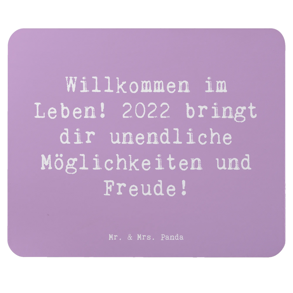 Mouse mat Saying Willkommen im Leben! 2022 bringt dir unendliche Möglichkeiten und Freude! Laptop, Einzigartiges Mauspad, Bürobedarf, PC Zubehör, Arbeitszimmer, Computer, Designer Mauspad, Home Office, Lernen, Mausunterlage, Mauspad, Mauspad Büro, Schenken, Mousepad, Computer zubehör, Büroausstattung, Mausmatte, Geschenk, Geburtstag, Geburtstagsgeschenk