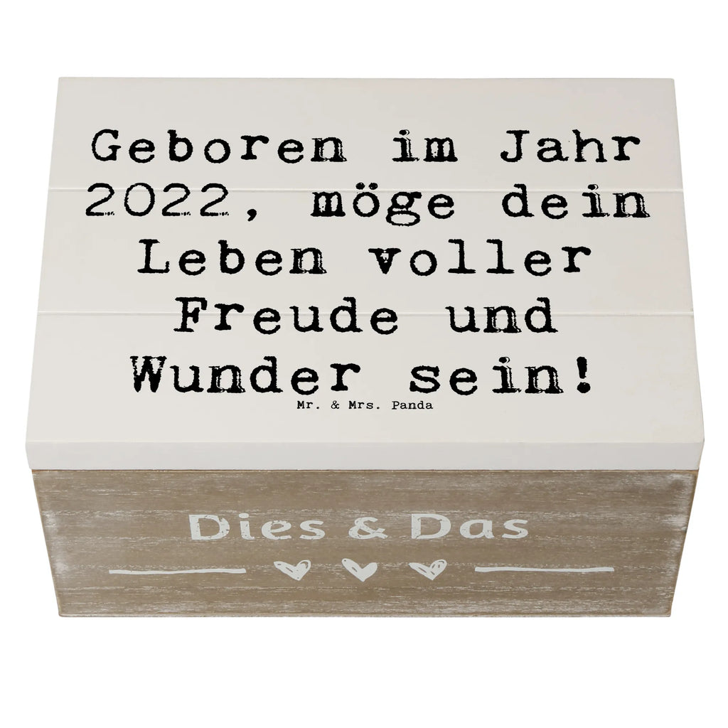 Holzkiste Spruch 2022 Geburtstag Aufbewahrungsbox, Schatzkiste, Dekokiste, Kiste, Holzkiste, Geschenkbox, Schatulle, Truhe, XXL, Erinnerungskiste, Erinnerungsbox, Geschenkdose, Geburtstag, Geburtstagsgeschenk, Geschenk