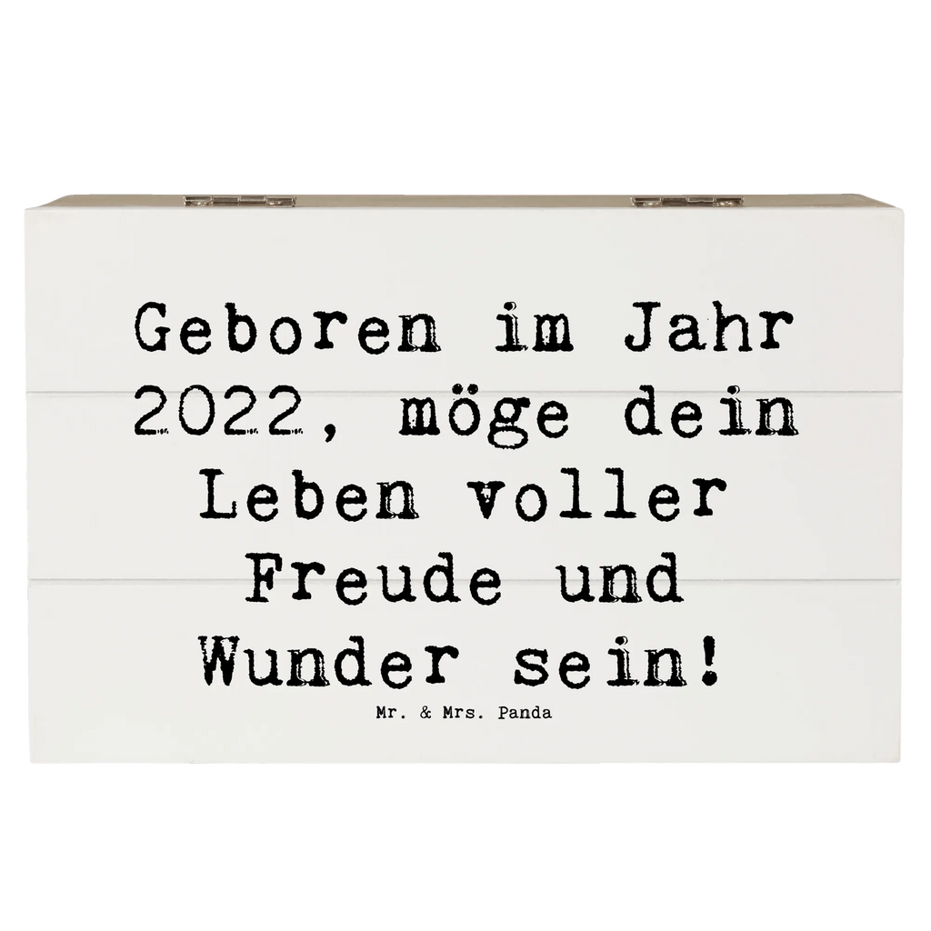 Holzkiste Spruch 2022 Geburtstag Aufbewahrungsbox, Schatzkiste, Dekokiste, Kiste, Holzkiste, Geschenkbox, Schatulle, Truhe, XXL, Erinnerungskiste, Erinnerungsbox, Geschenkdose, Geburtstag, Geburtstagsgeschenk, Geschenk