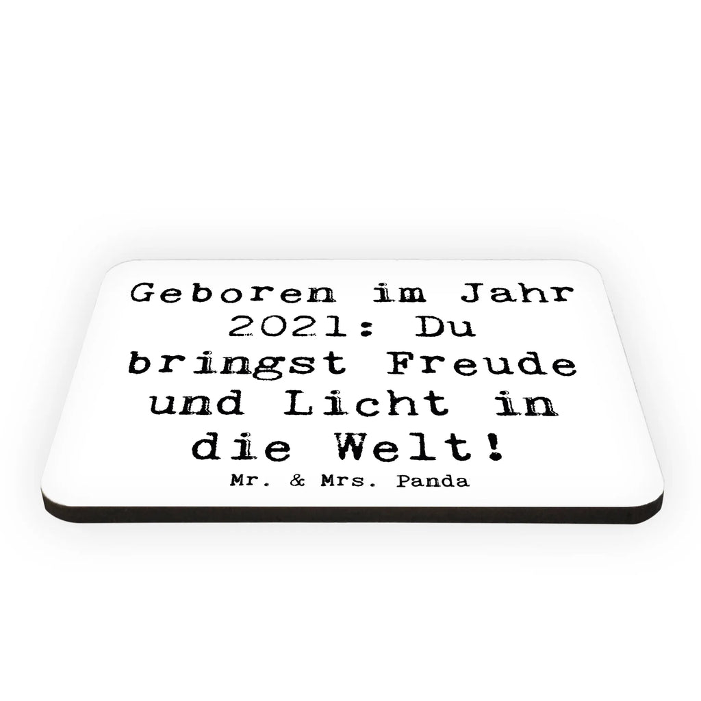 Magnet Saying Geboren im Jahr 2021: Du bringst Freude und Licht in die Welt! Kühlschrank Dekoration, Dekomagnet, Pinnwandmagnet, Whiteboard Magnet, Motivmagnete, Notiz Magnet, Souvenir Magnet, Kühlschrankmagnet, Geburtstag, Geburtstagsgeschenk, Geschenk
