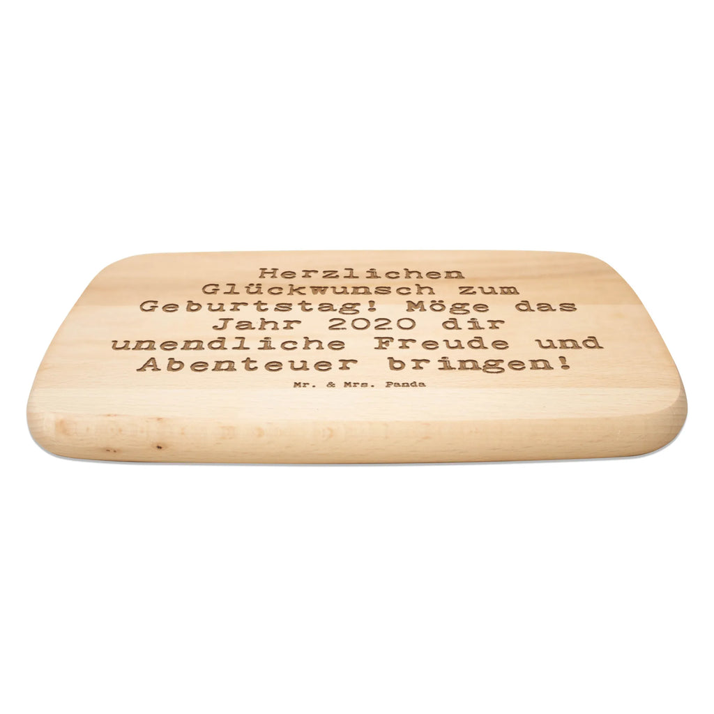 Śniadaniowa deska Przysłowie Herzlichen Glückwunsch zum Geburtstag! Möge das Jahr 2020 dir unendliche Freude und Abenteuer bringen! Urodziny, prezent urodzinowy, prezent
