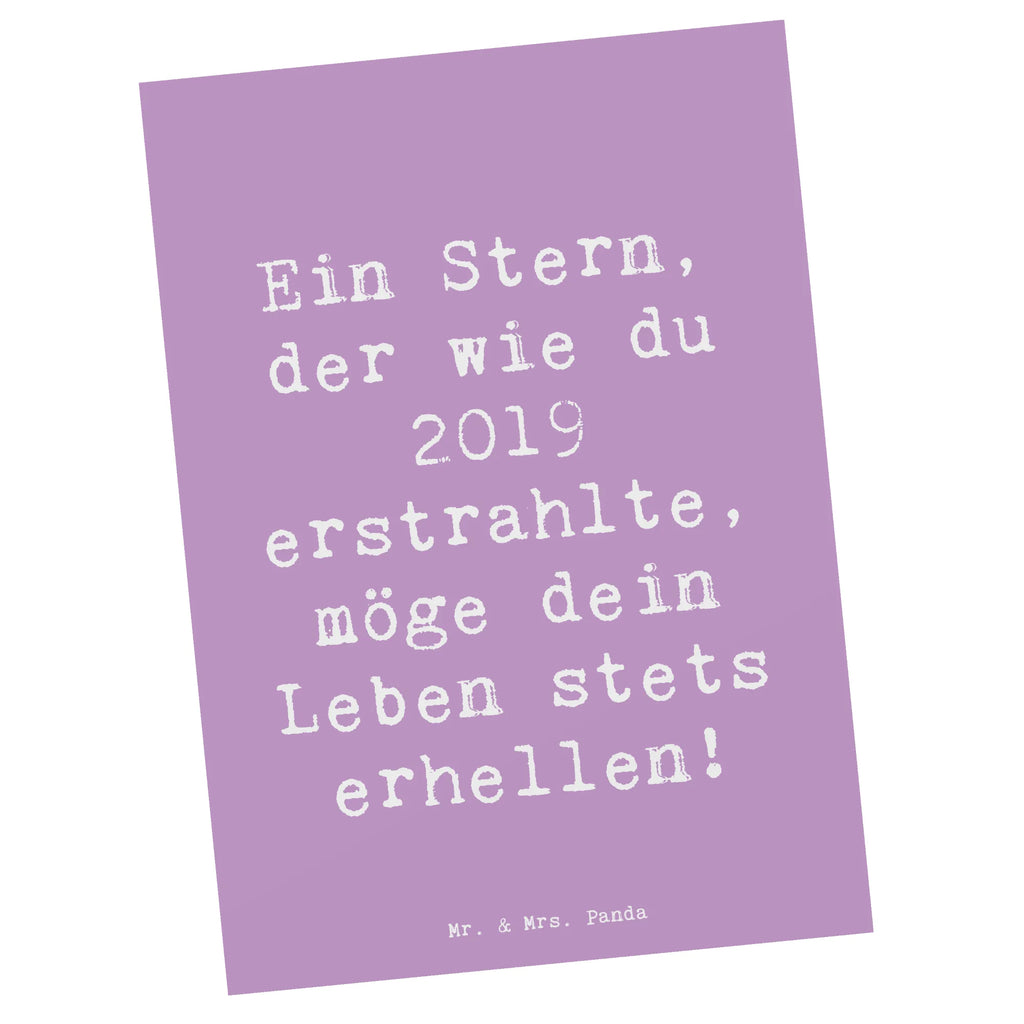 Postcard Saying Ein Stern, der wie du 2019 erstrahlte, möge dein Leben stets erhellen! Einladung, Ansichtskarten, Geburtstagskarte, Karte, Geschenkkarte, Dankeskarte, Einladungskarten Geburtstag, Postkarte, Grußkarte, Ansichtskarte, Einladung Geburtstag, Einladungskarte, Geburtstag, Geburtstagsgeschenk, Geschenk