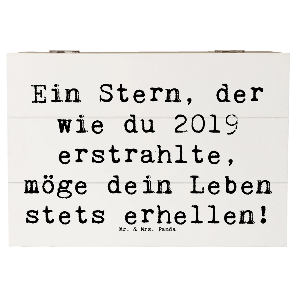 Holzkiste Spruch 2019 Geburtstag Stern Geschenkdose, Erinnerungskiste, Erinnerungsbox, Geschenkbox, Truhe, Holzkiste, Kiste, XXL, Schatulle, Schatzkiste, Dekokiste, Aufbewahrungsbox, Geburtstag, Geburtstagsgeschenk, Geschenk