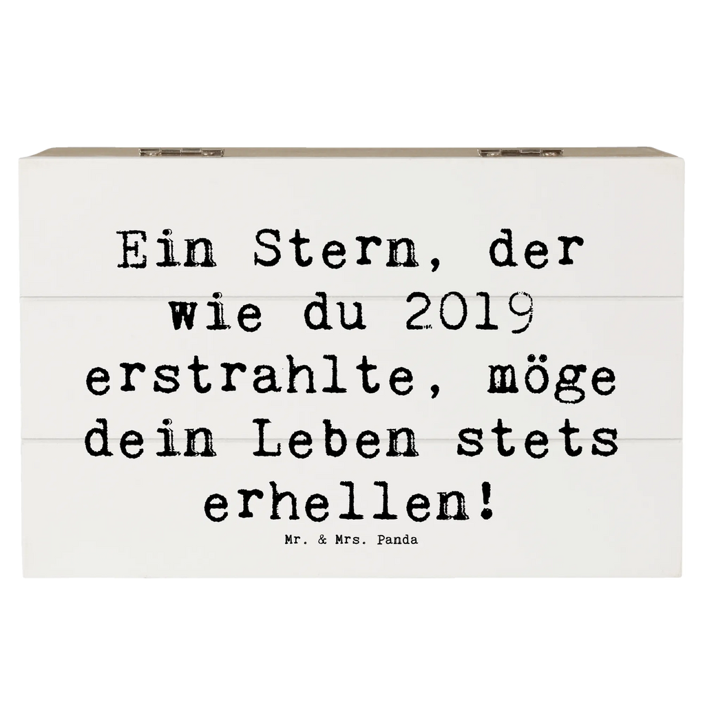Holzkiste Spruch 2019 Geburtstag Stern Geschenkdose, Erinnerungskiste, Erinnerungsbox, Geschenkbox, Truhe, Holzkiste, Kiste, XXL, Schatulle, Schatzkiste, Dekokiste, Aufbewahrungsbox, Geburtstag, Geburtstagsgeschenk, Geschenk